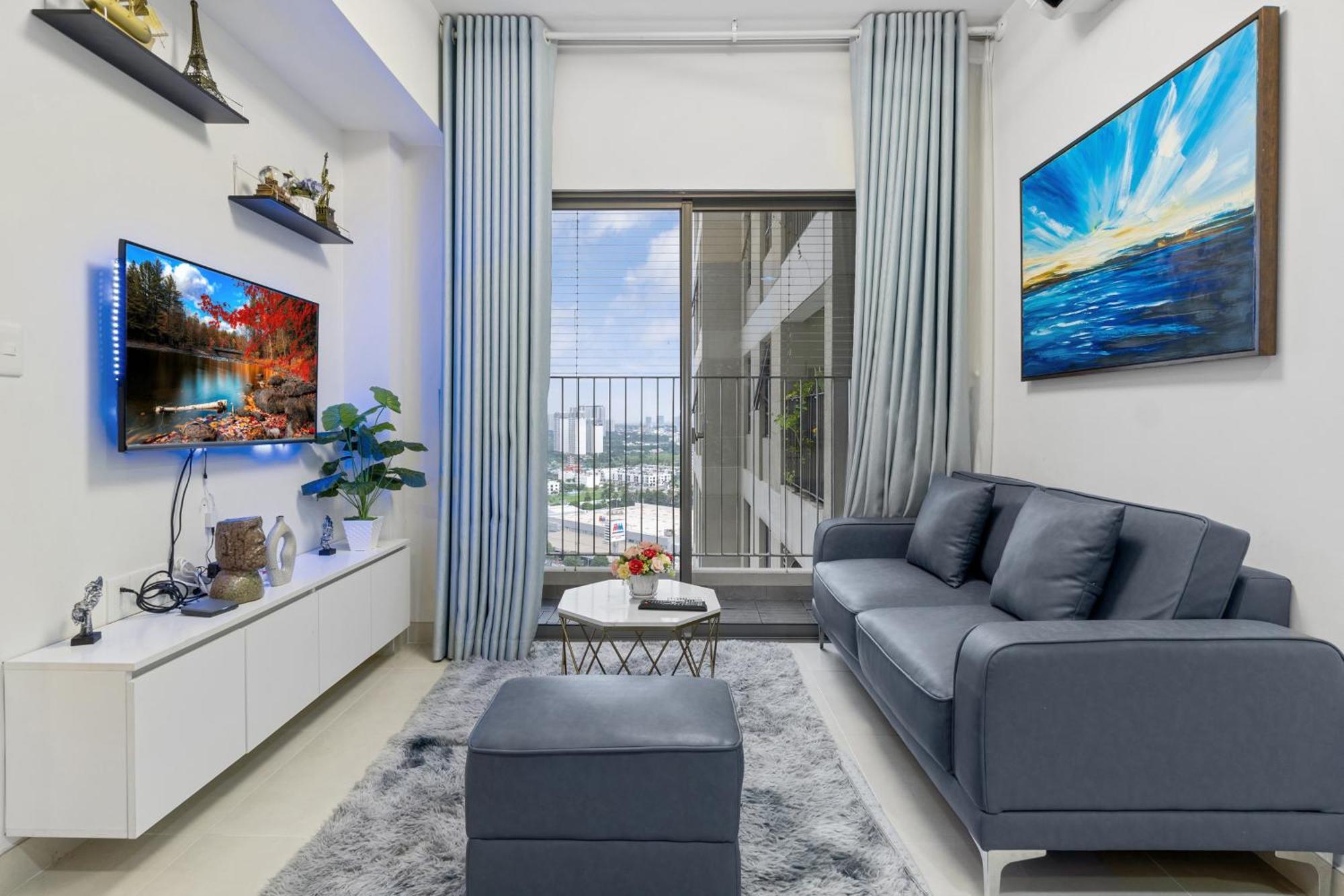 Apartamento Cozy 2 Bedrooms In T1 Masteri Thao Dien, Fully Furnished With Full Amenities Cidade de Ho Chi Minh